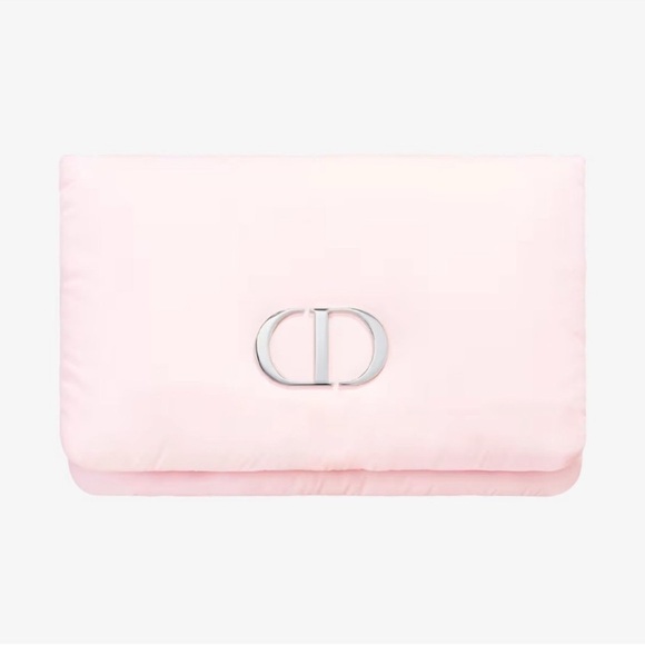 Dior Handbags - Christian Dior Beauty Pink Nylon Clutch NEW